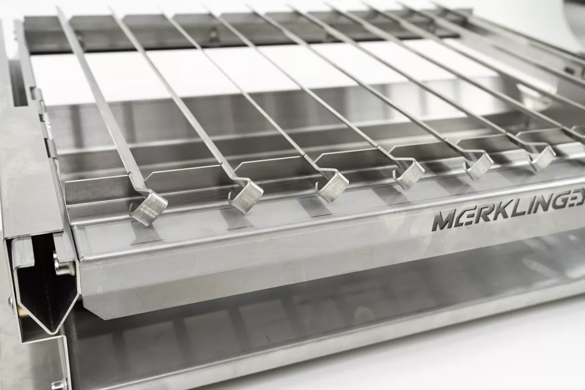 Der Merklinger Rotisserie Erweiterung Aufsatz + 10x Fleischspieße 5 Der Merklinger Rotisserie Erweiterung Aufsatz + 10x Fleischspieße – Bild 5