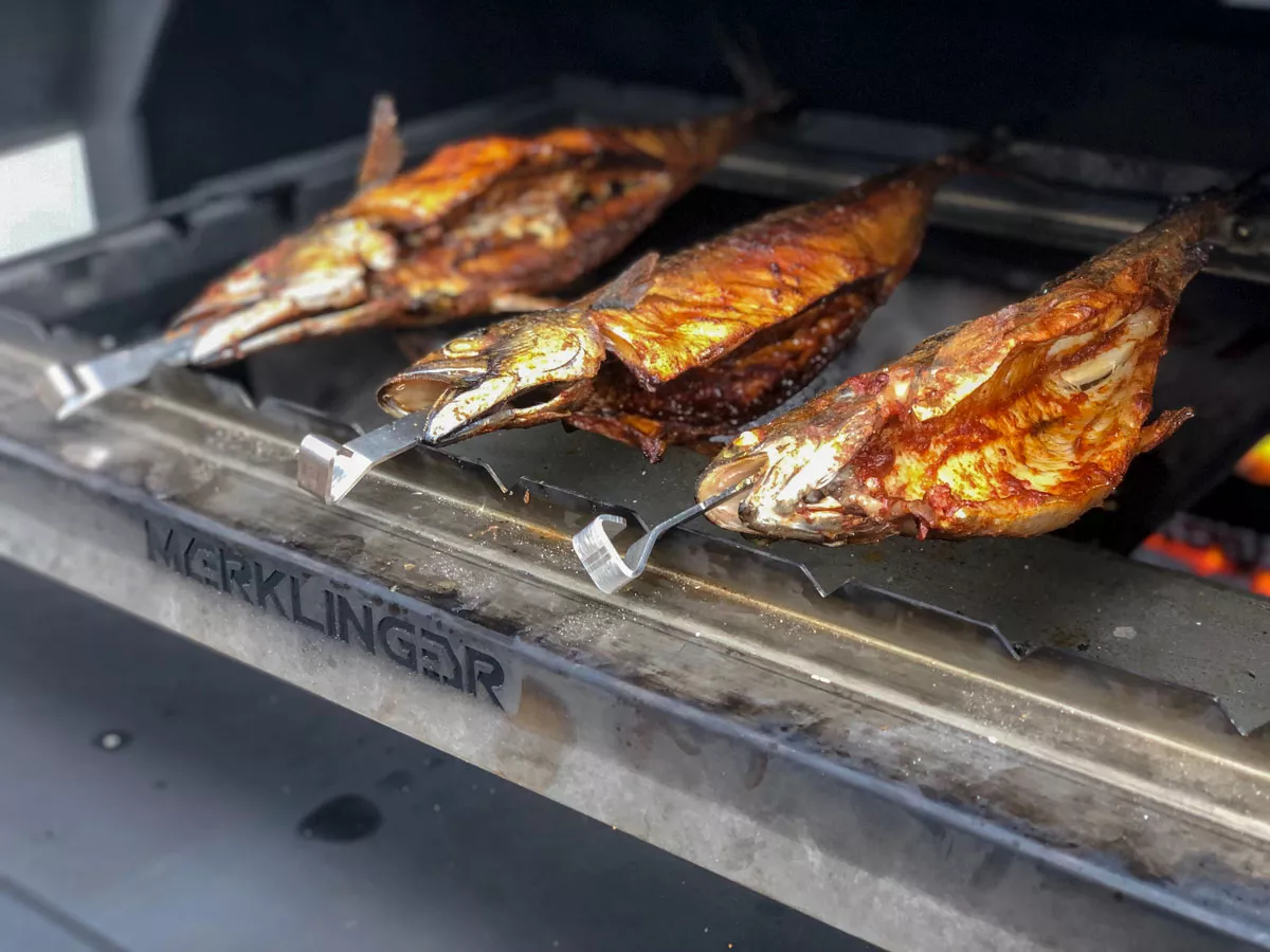 Der Merklinger Rotisserie Erweiterung Aufsatz + 10x Fleischspieße 7 Der Merklinger Rotisserie Erweiterung Aufsatz + 10x Fleischspieße – Bild 7