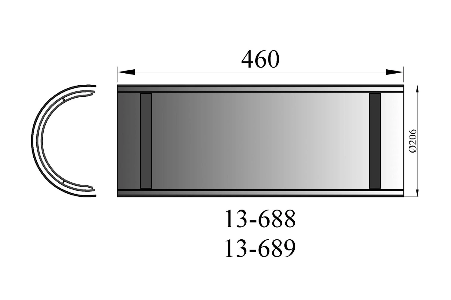 Hitzeschild Doppelwandig Für Rauchrohr Stahl 460 Mm Ø 150 Mm Schwarz 1 Hitzeschild Doppelwandig Für Rauchrohr Stahl 460 Mm Ø 150 Mm Schwarz