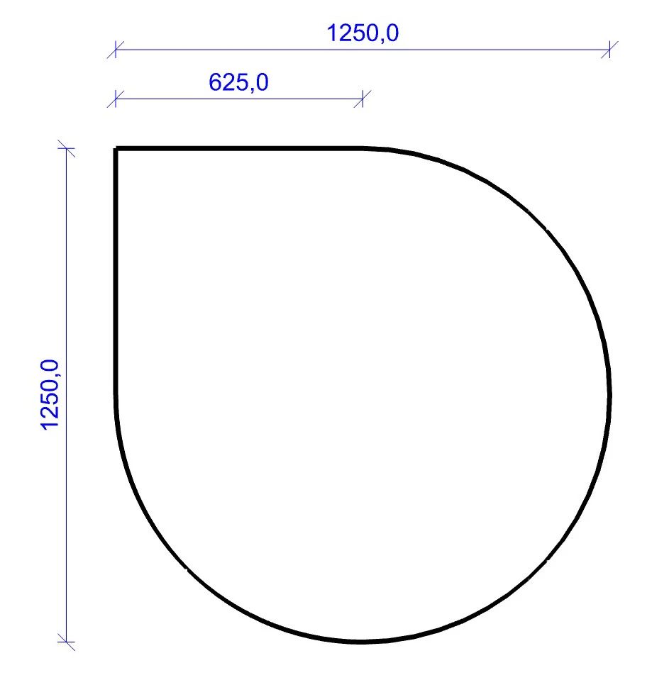 Kamin Bodenplatte, 6 Mm ESG-Klarglas, Tropfen 1250 X 1250 Mm 2 Kamin Bodenplatte, 6 Mm ESG-Klarglas, Tropfen 1250 X 1250 Mm – Bild 2