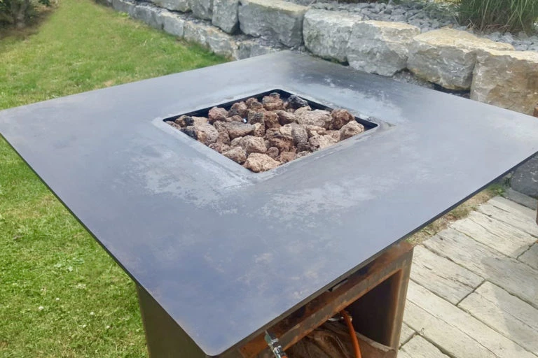 Feuerschale Plancha BlackBull BigQube L Gas 4 Feuerschale Plancha BlackBull BigQube L Gas – Bild 4