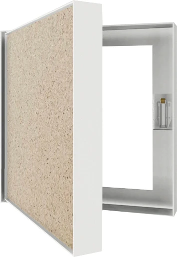 Revisionstür Mit Schnappverschluss Schwenkbar, Weiß 1 Revisionstür Mit Schnappverschluss Schwenkbar, Weiß