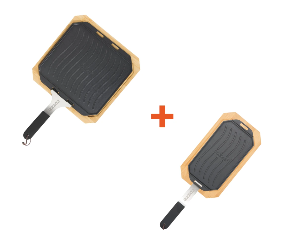 Cozze Gusspfannen Set 1 Cozze Gusspfannen Set