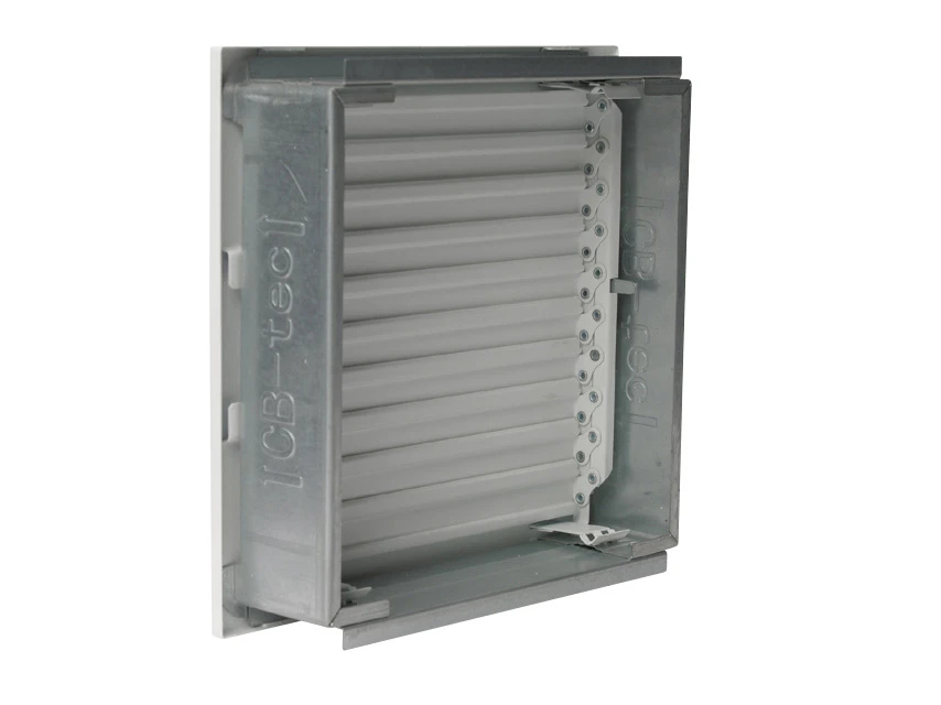 Warmluftgitter Stahl Weiß 2 Warmluftgitter Stahl Weiß – Bild 2