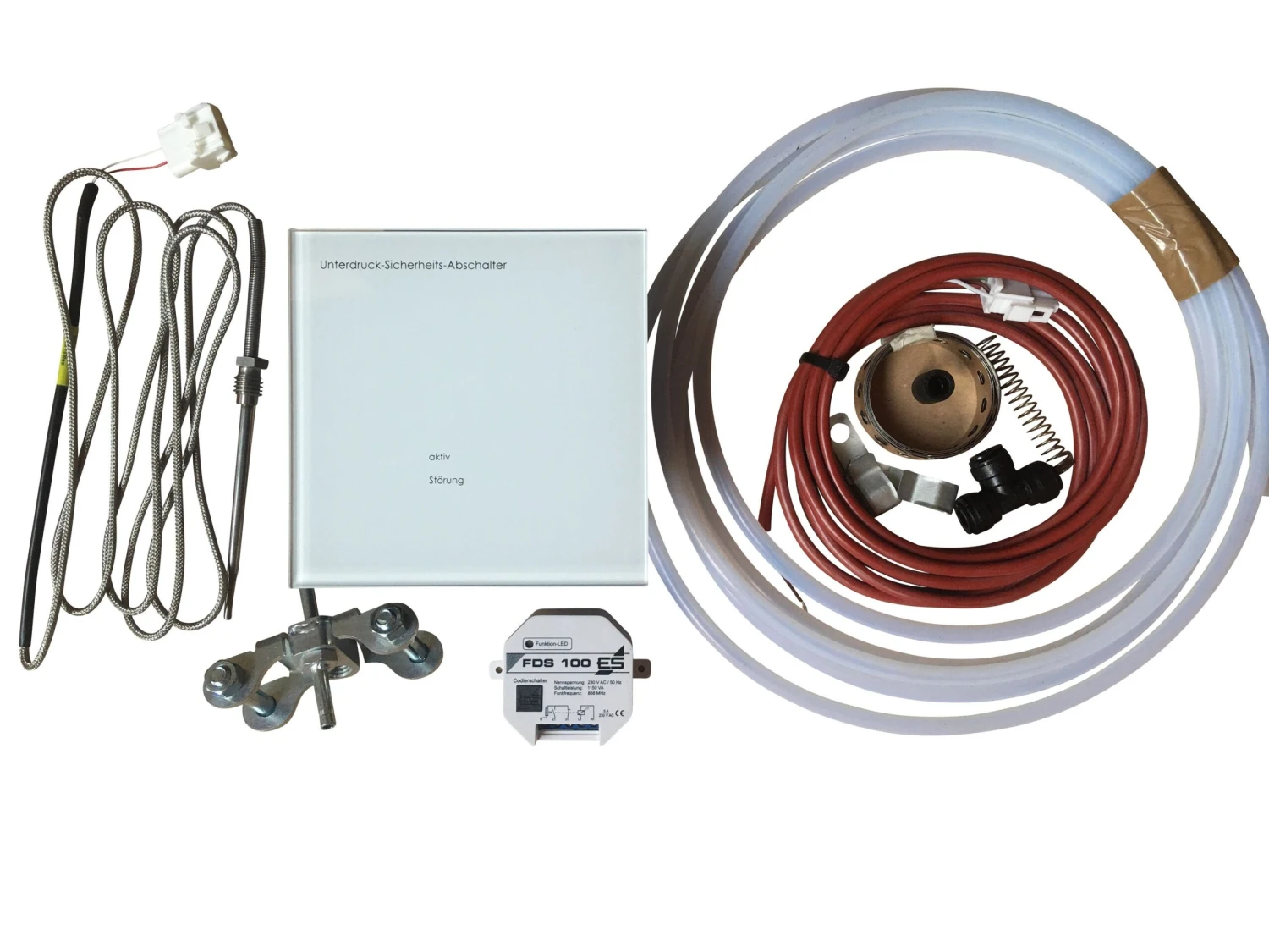 Brunner USA-4 Unterdruck-Sicherheits-Abschalter, Komplett-Set 1 Brunner USA-4 Unterdruck-Sicherheits-Abschalter, Komplett-Set