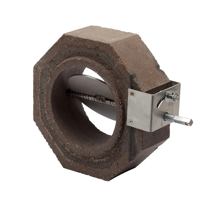 Keramik Modul Speicher 240 Rohr Halbteil Mit Anheizklappe 1 Keramik Modul Speicher 240 Rohr Halbteil Mit Anheizklappe