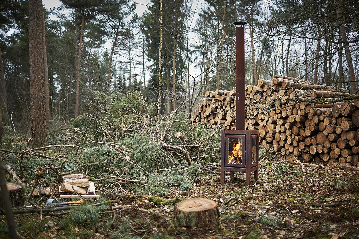 Terrassenkamin Cortenstahl RB73 QUARUBA XXL – Gerostet 7 Terrassenkamin Cortenstahl RB73 QUARUBA XXL – Gerostet – Bild 7