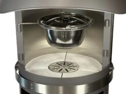 Grilltopf Mit Henkel Edelstahl Für Firestar Grillkamin CLASSIC 700