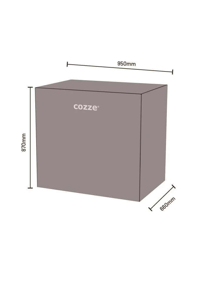 Cozze Abdeckung Für Außentisch B 90cm Mit Gerät 7 Cozze Abdeckung Für Außentisch B 90cm Mit Gerät – Bild 7