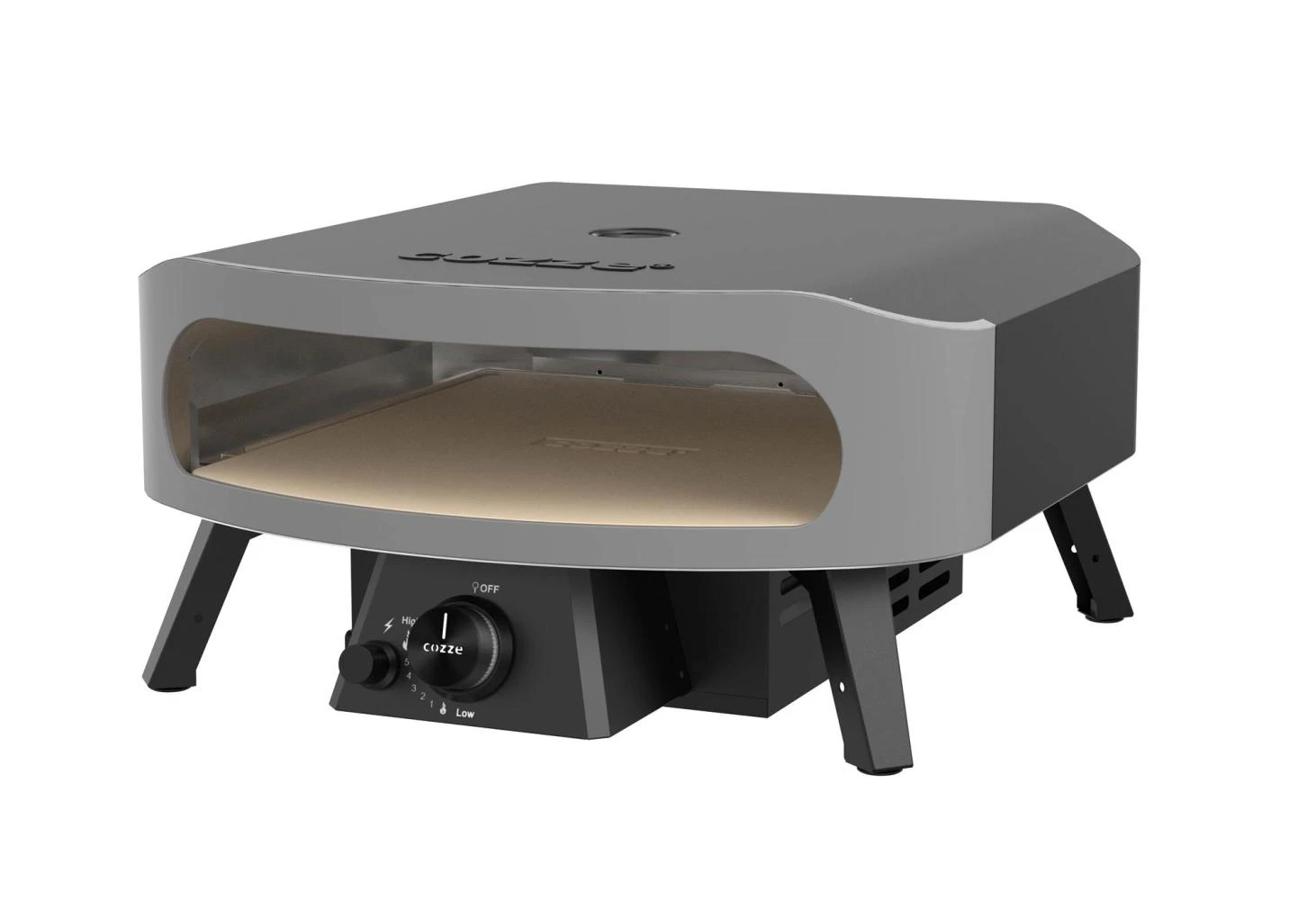 Cozze 17“ Pizzaofen-Gas Classic Mit Thermometer Und Pizzastein 2 Cozze 17“ Pizzaofen-Gas Classic Mit Thermometer Und Pizzastein – Bild 2