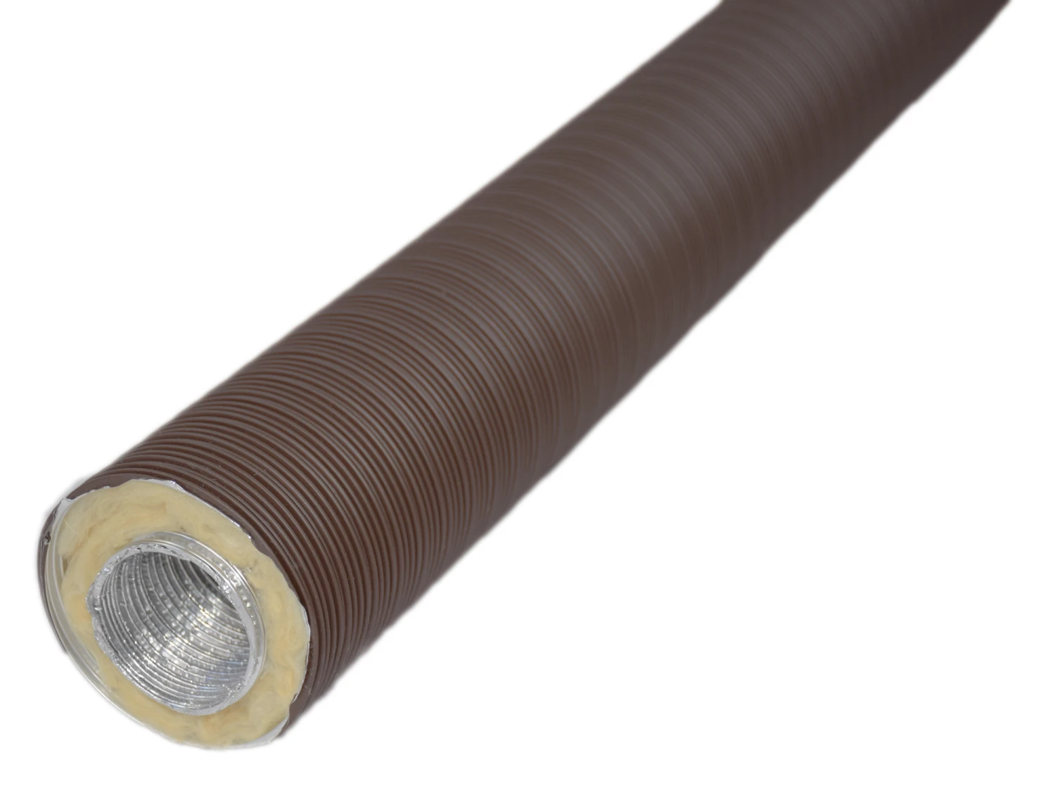 Aluflexrohr Isoliert 0,8 M 5-lagig, Braun 1 Aluflexrohr Isoliert 0,8 M 5-lagig, Braun