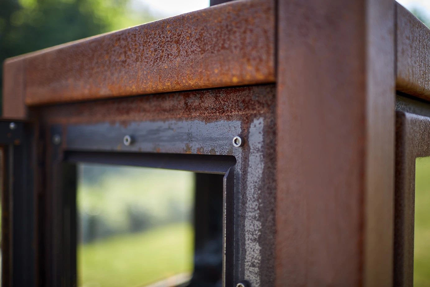 Terrassenkamin Cortenstahl RB73 QUARUBA L MOBILE – Gerostet 4 Terrassenkamin Cortenstahl RB73 QUARUBA L MOBILE – Gerostet – Bild 4