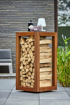 Holzlager Cortenstahl RB73 QUARUBOX 25 Holzlager Cortenstahl RB73 QUARUBOX -CAFIRO Verkaufsgeschäft RB7320Quarubox20002