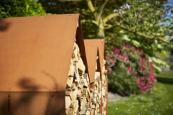 Holzlager Cortenstahl RB73 BRUGES -CAFIRO Verkaufsgeschäft Wood20Storage20detail2003