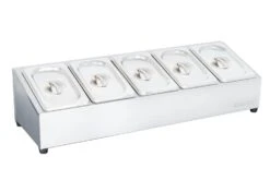 Cozze Topping Station Mit 5 Behältern + Deckeln 19 Cozze Topping Station Mit 5 Behältern + Deckeln -CAFIRO Verkaufsgeschäft a7e1cef067c6ef5fd7d06d95ef54e5fc