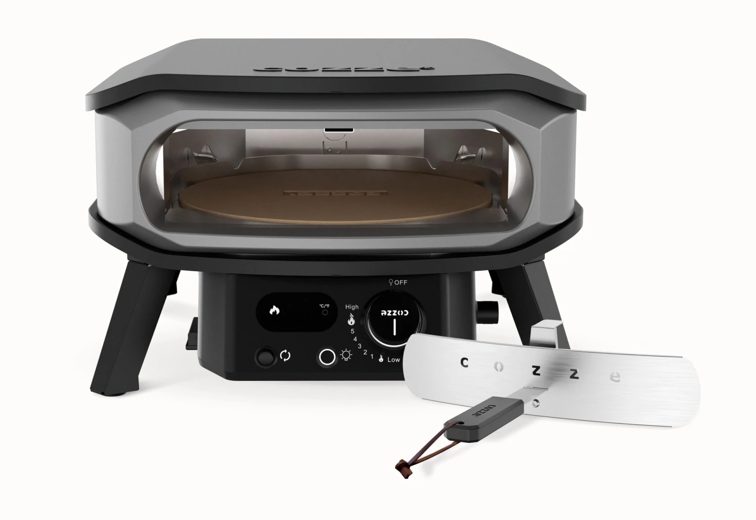 Cozze 13“ Pizzaofen-Gas Premium Mit Drehbarem Pizzastein 2 Cozze 13“ Pizzaofen-Gas Premium Mit Drehbarem Pizzastein – Bild 2