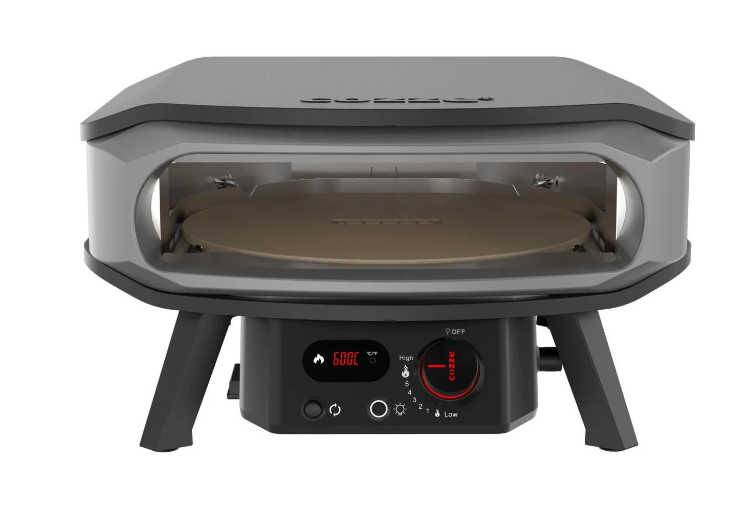 Cozze 17“ Pizzaofen-Gas Premium Mit Drehbarem Pizzastein 1 Cozze 17“ Pizzaofen-Gas Premium Mit Drehbarem Pizzastein