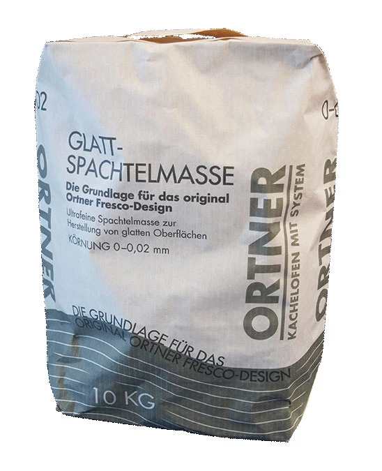 Glattspachtelmasse Ofen Weiß 0-0,2 Mm, 10 Kg Sack 1 Glattspachtelmasse Ofen Weiß 0-0,2 Mm, 10 Kg Sack