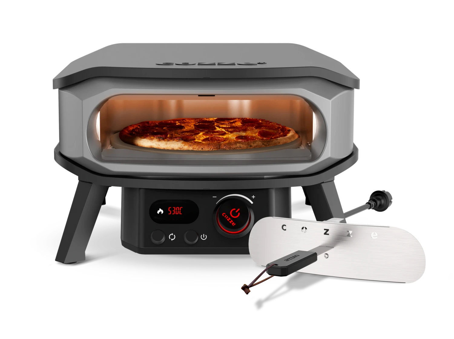 Cozze 13“ Pizzaofen Elek. Premium Elektro Mit Drehbarem Pizzastein 10 Cozze 13“ Pizzaofen Elek. Premium Elektro Mit Drehbarem Pizzastein – Bild 10