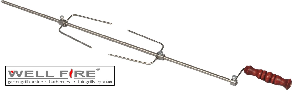 Grillspieß 65 Cm Für Diagonale Halterung 1 Grillspieß 65 Cm Für Diagonale Halterung