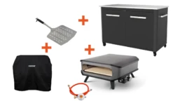 Cozze 17“ Pizzaofen Gas Starter Set 2