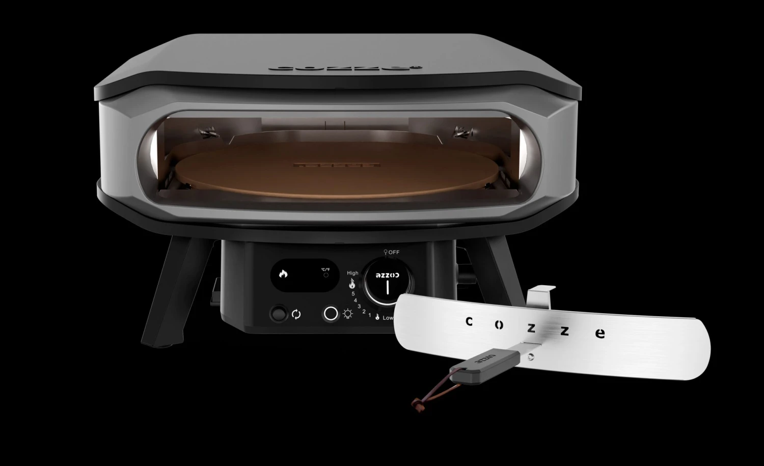 Cozze 17“ Pizzaofen-Gas Premium Mit Drehbarem Pizzastein 11 Cozze 17“ Pizzaofen-Gas Premium Mit Drehbarem Pizzastein – Bild 11