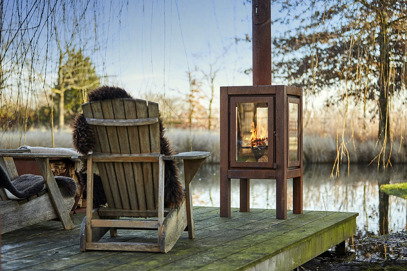 Terrassenkamin Cortenstahl RB73 QUARUBA XXL – Gerostet 6 Terrassenkamin Cortenstahl RB73 QUARUBA XXL – Gerostet – Bild 6